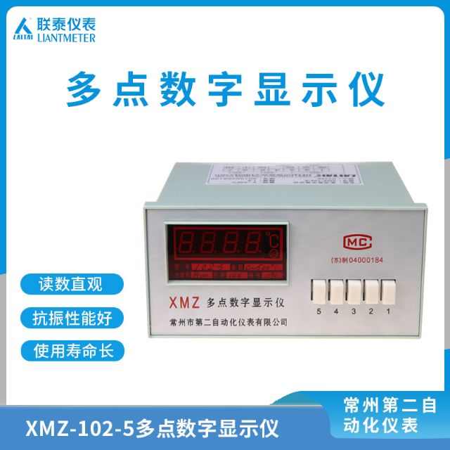 XMZ-102-5 多点数字显示仪