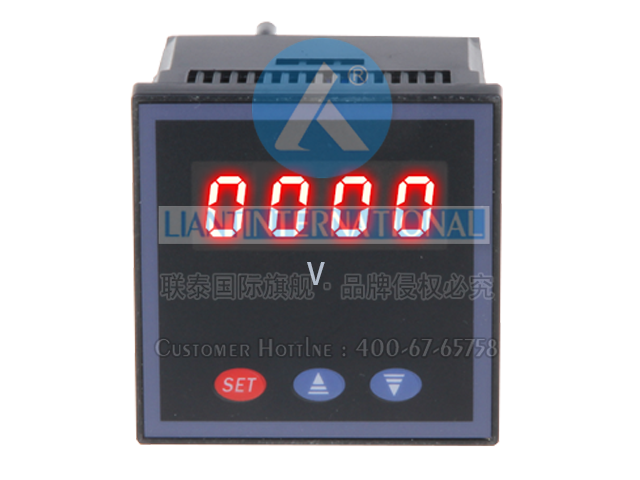 SX96J-ACV可编程数显单相交流电压表